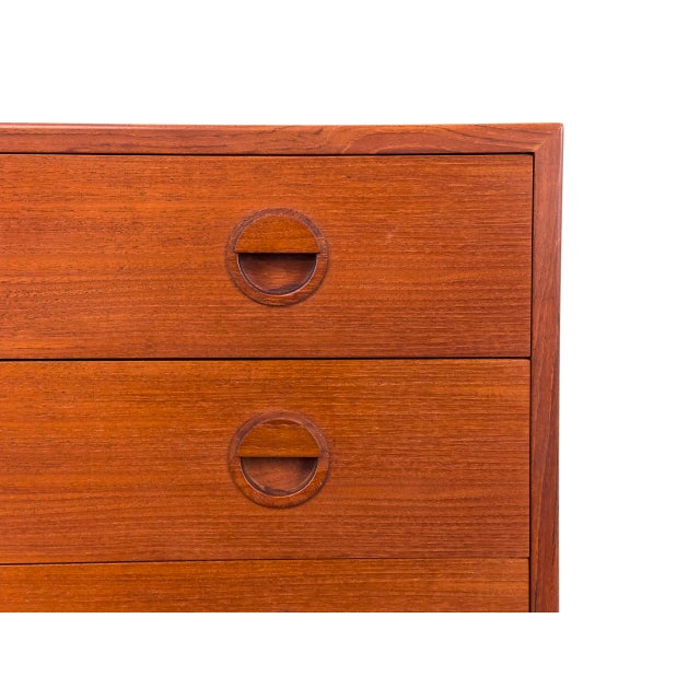Mid-Century Modern Teak Chest of Drawers from Hansen and Guldborg, 1960s For Sale - Image 3 of 18