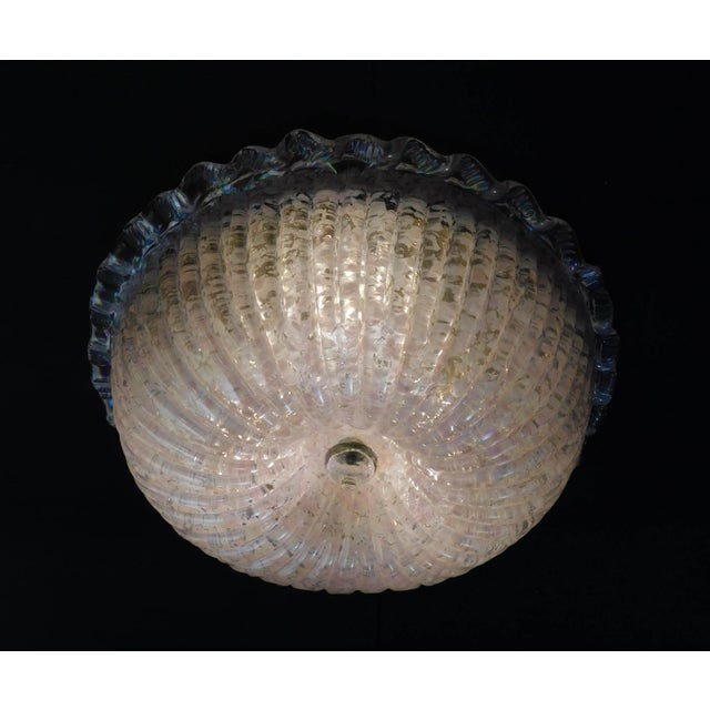 1960s 1960s Opalescent Murano Flush Mount For Sale - Image 5 of 7