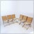 Mid-Century French Folding Chairs in Wicker and Iron, 1960s, Set of 6 For Sale - Image 6 of 17
