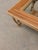 Vintage Bamboo and Glass Square Coffee Table For Sale - Image 4 of 9