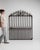 19th Century France Charcoal Wrought Iron Gate For Sale - Image 14 of 15