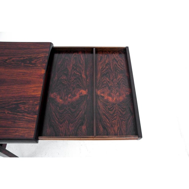 Brown Coffee Table by Johannes Andersen, Denmark, 1960s For Sale - Image 8 of 12