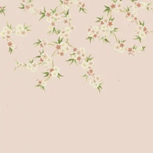 Harlequin Rosa Wallpaper in Blush Pearl/Peony/Meadow - a Sample