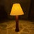 Arturo Pani Leather Wrapped Table Lamp, Gold, Mexico, 1950s For Sale - Image 16 of 17