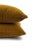 Modern S. Harris Ankara Mohair Amber Velvet Pillow Cover - 20” X 20” For Sale - Image 3 of 5