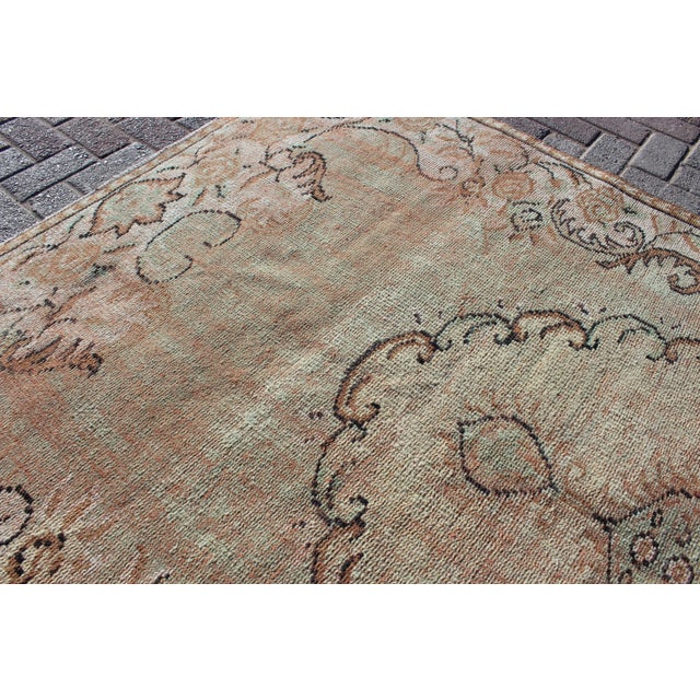 Textile Shabby Chic Area Rug - 64"x111.5" For Sale - Image 7 of 10