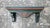 Painted Wood Shelf with Coat Rack For Sale - Image 9 of 9