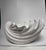 White Coastal Nautical White Ceramic Clamshell Serving Bowl For Sale - Image 8 of 12