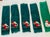 Shabby Chic Guest Face/ Hands Christmas Terry Towels With Applique Santas For Sale - Image 3 of 4