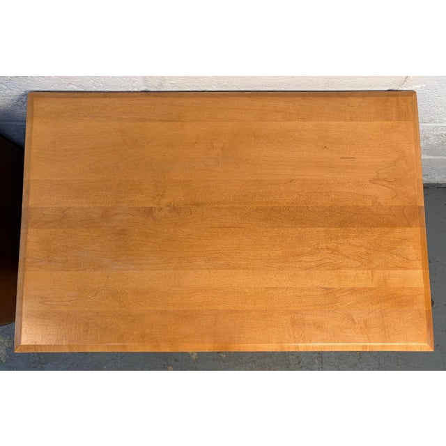 Late 20th Century Pair of Maple Nightstands by Ethan Allen For Sale - Image 16 of 16