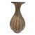 Chinese Ceramic Vase Hand Carved Ge Ware Crackle Glaze Celadon Yuhuchun Vase For Sale
