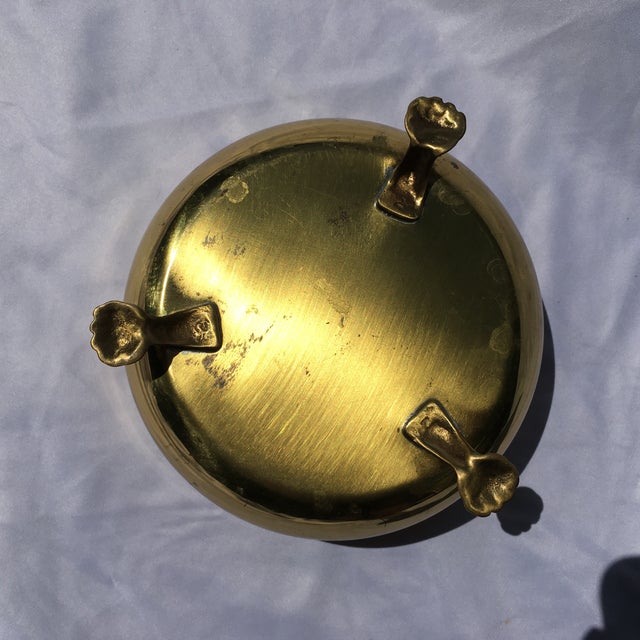 Vintage Brass Footed Bowl Chairish