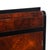 Art Deco Machine Age Waterfall Front Book-Matched Walnut & Black Lacquer Cabinet For Sale - Image 16 of 18