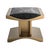 Art Deco "Bosphorus" Chair With Brushed Bronze, Handcrafted For Sale - Image 3 of 5