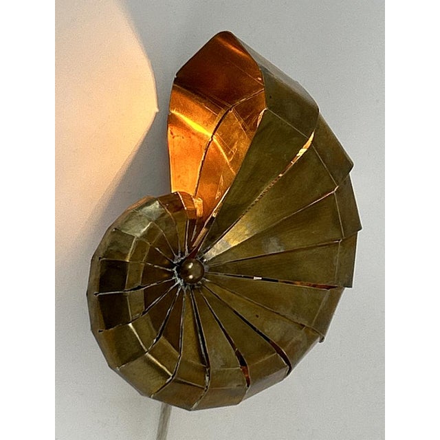 Mid-Century Modern Brass Sconce from Natilius, Germany, 1960s For Sale - Image 11 of 18