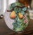 Decorate a kitchen wall, breakfast room, or dining area with this vibrant antique Barbotine faience wall plate. Crafted in...