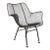Mid 20th Century Russell Woodard 'Sculptura' Garden Chair, Attributed For Sale