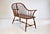 Early 20th C. Windsor Bench Settee For Sale - Image 9 of 14