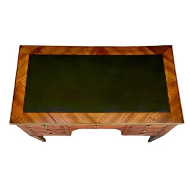 Brown 18th Century French Louis XVI Writing Desk For Sale - Image 8 of 11