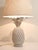 Hollywood Regency White Pineapple Table Lamp from Tommaso Barbi, Italy, 1970s For Sale - Image 16 of 18