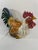 Vintage 1970s Italian Ceramic Majolica Rooster Tureen For Sale - Image 9 of 18