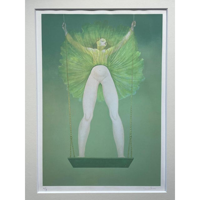 Modern Leonor Fini, Figurative Composition, 1970s, Original Serigraph on Rives Paper For Sale - Image 3 of 7
