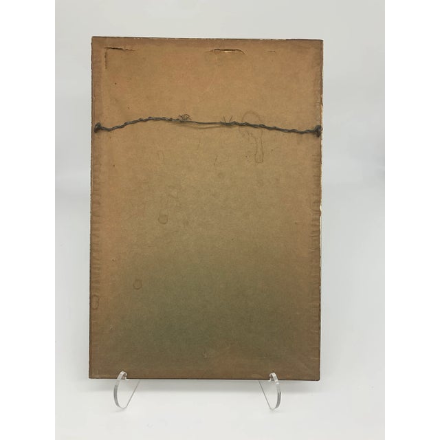 Early 19th Century "Vollstaendige Völkergallerie in Getreuen Abbildungen" Hand Colored Lithograph After Friedrich Wilhelm Goedsche, Framed For Sale - Image 4 of 6