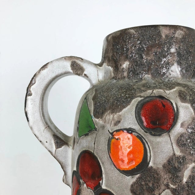 Large Model 420-54 Fat Lava Vase from Scheurich, 1970s For Sale - Image 13 of 18