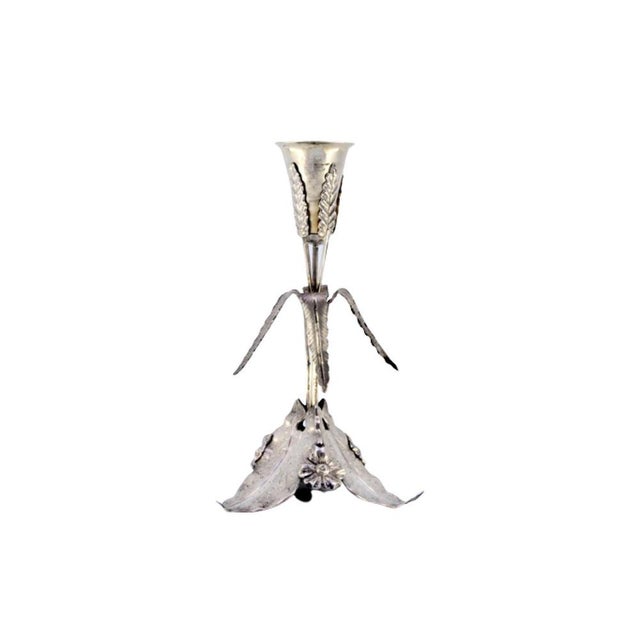 Silver Silver Toothpick Holder with Chalice For Sale - Image 8 of 8