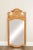 High Quality American Made Vintage Carved Pine Frame Wall Mirror