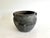 Rustic Black Gray Pottery Vase For Sale In Los Angeles - Image 6 of 8