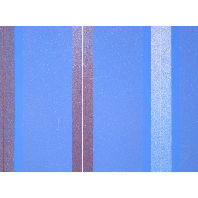 "Kiva Iv" - 1970's Minimalist Geometric Abstract For Sale In Monterey, CA - Image 6 of 12