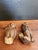 Mid 20th Century Vintage Handcrafted Wooden Sculptures of Owls - Set of Two For Sale - Image 5 of 7