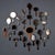 Antique 19th & 20th Century striking collection of twenty five wooden hand mirrors with bevelled glass, spanning from the...