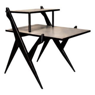 Side Table in Pau Marfim Hardwood & Formica, Unknown, 1950s For Sale