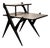 Side Table in Pau Marfim Hardwood & Formica, Unknown, 1950s For Sale