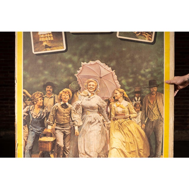 Antique White 1973 Sword in the Stone, Tom Sawyer Original Posterboard For Sale - Image 8 of 9