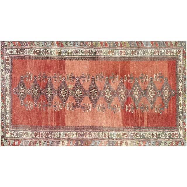 Textile 1960s Turkish Oushak Rug For Sale - Image 7 of 7