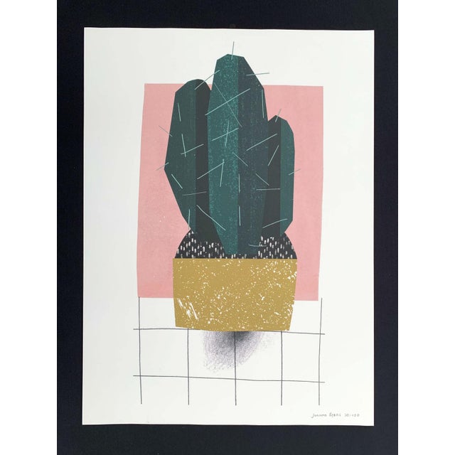 Joanna Gebal, Cactus, 2019, Digital Print & Screen Print & Paper JOANNA GĘBAL (1989) Illustrator and graphic designer. She...