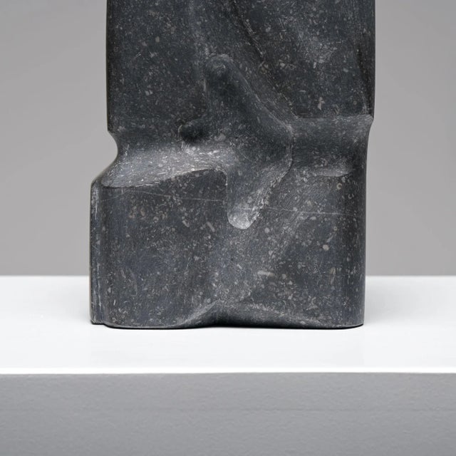 Jan Keustermans, Abstract Sculpture, Belgian Blue Stone For Sale - Image 4 of 18