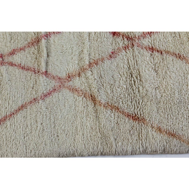 Early 21st Century Contemporary Moroccan Geometric Wool Rug by Doris Leslie Blau For Sale - Image 5 of 9