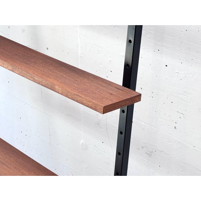 Telescopic Wall Shelf with Hanging Cabinet, 1960s For Sale - Image 15 of 17