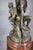 Rouge Marble Pedestal With Bronze E. Piccault Statue For Sale - Image 14 of 18