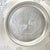 1950s Vintage Boho Chic Arts & Crafts Hand Wrought Etched Aluminum Round Serving Tray. For Sale - Image 4 of 11