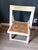 1960s Aldo Jacober White With Rattan Made in Yugoslavia Original Paint Rare Unique For Sale - Image 10 of 11