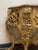 Gilt Carved Console Table with Marble Top For Sale - Image 3 of 7