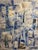Sky Blue Nantucket: The Geography of What Remains - Original Mixed-Media Painting by Cheryl Fudge For Sale - Image 8 of 12