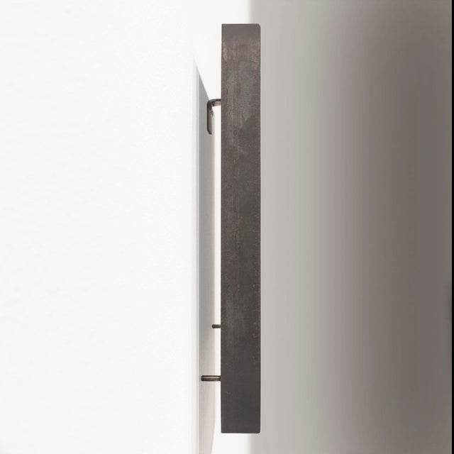 Early 21st Century Mats Wieslander, Whispering Green, 2025, Acrylic and Ink on Oxidized Sheet Metal For Sale - Image 5 of 6