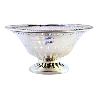 Silver Cup with Pearly Cutouts and Friezes For Sale