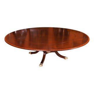 Vintage 20th Century Regency Revival Jupe Dining Table from William Tillman For Sale
